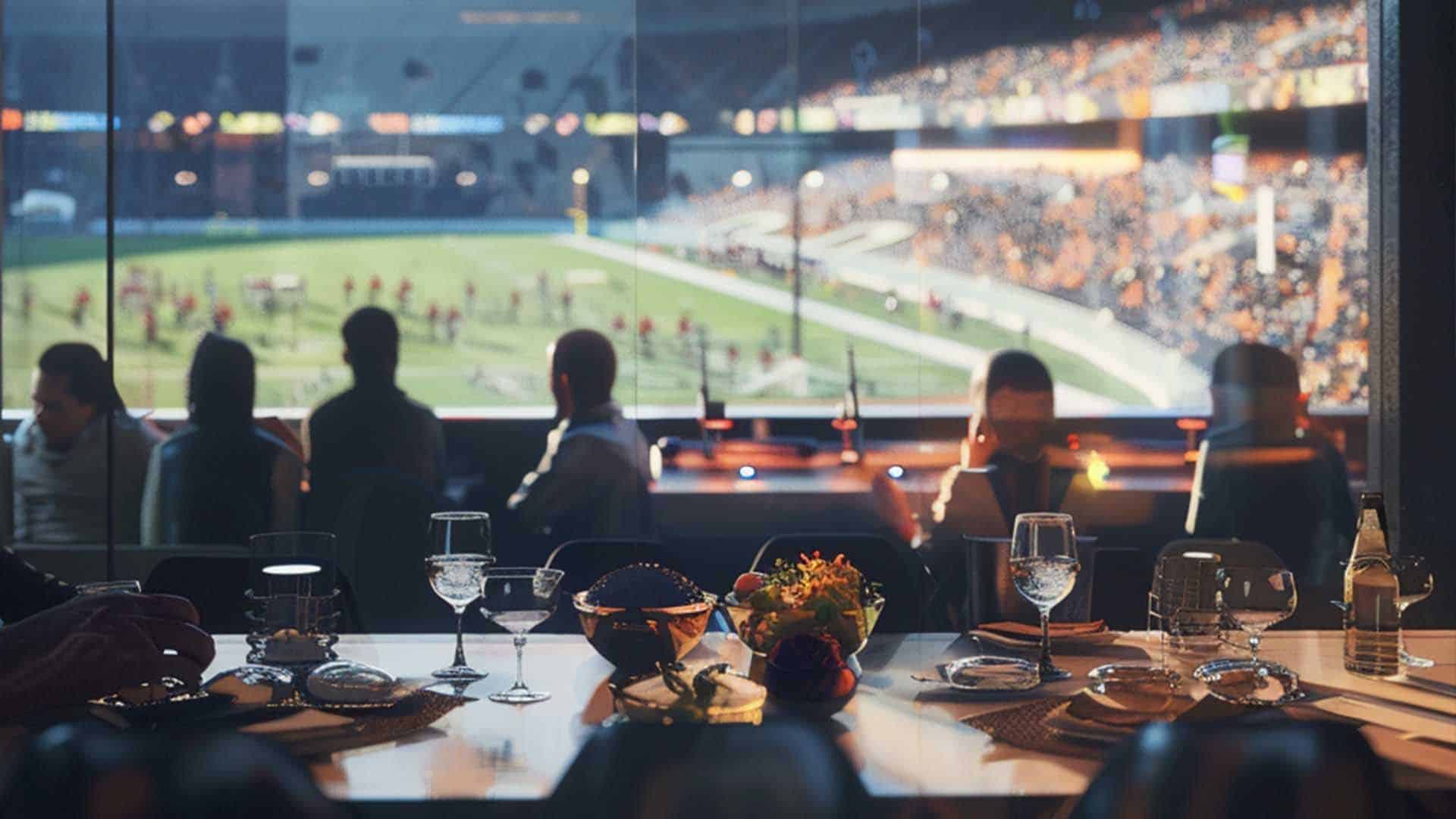 stadium hospitality box